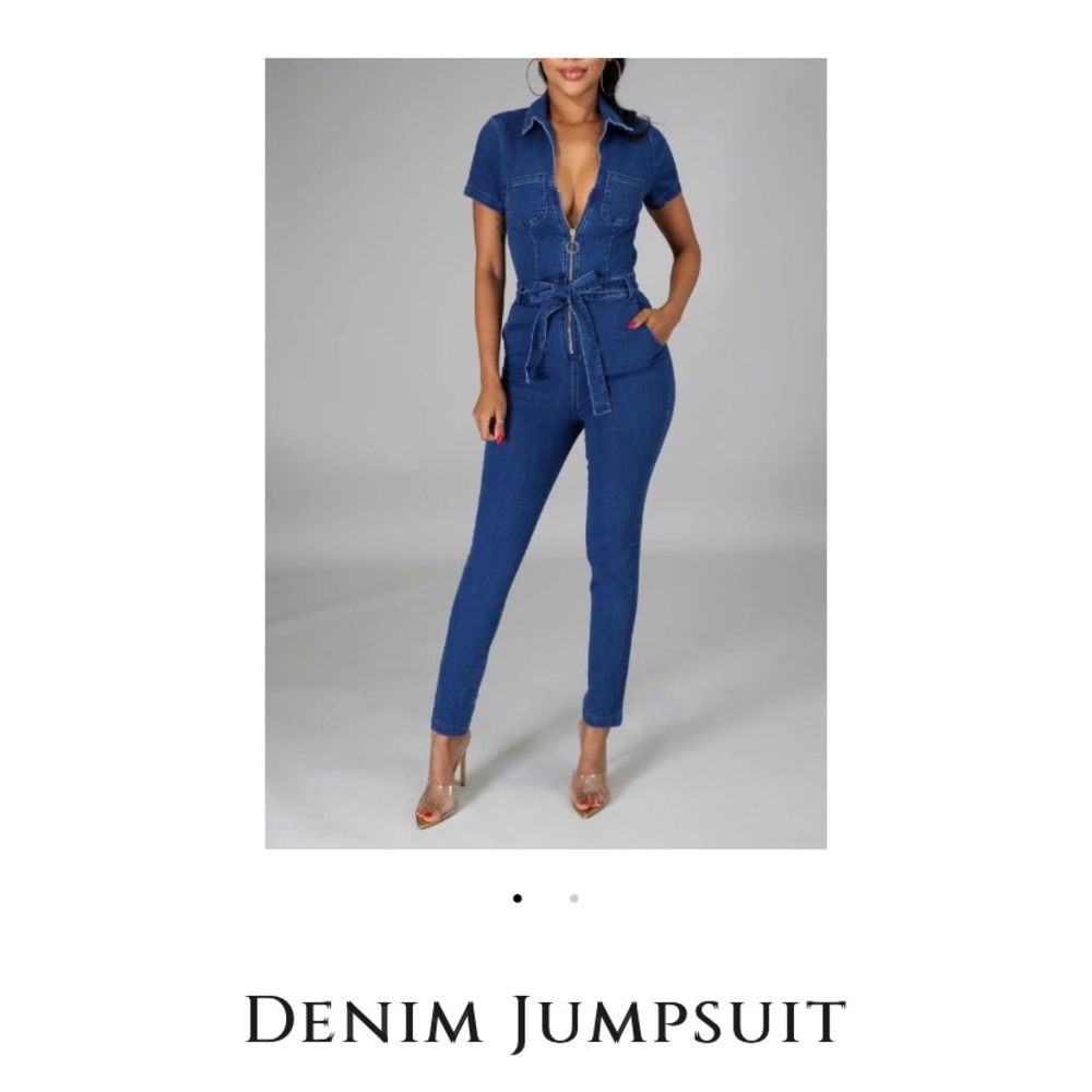 Denim Jumpsuit